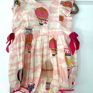 Worn once pink chicken bubble